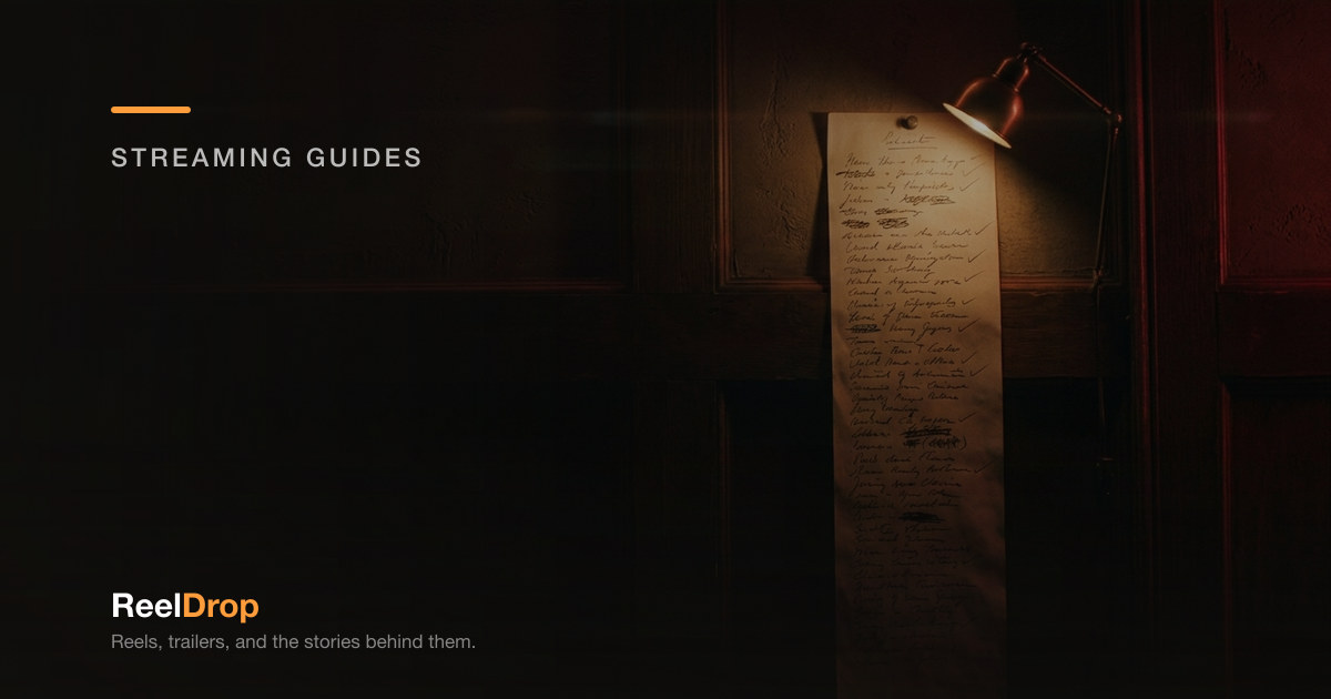 How to Build a Watchlist You Will Actually Finish — Streaming Guides on ReelDrop