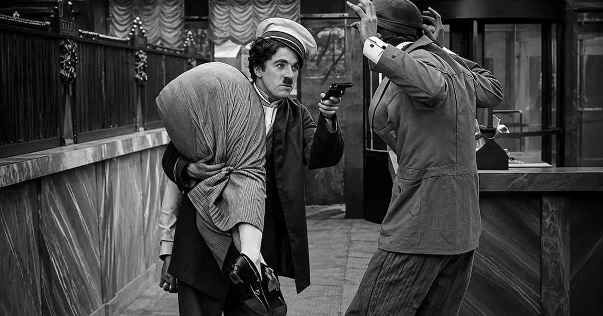 Charlie Chaplin The Bank 1915 Refurbished Full Movie 2, Video thumbnail (max res)