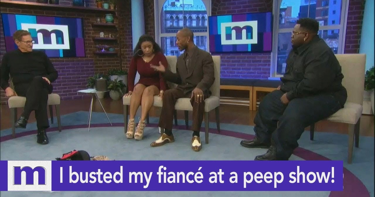 I Bust My Fianc At A Peep Show Is He Cheating The Maury Show