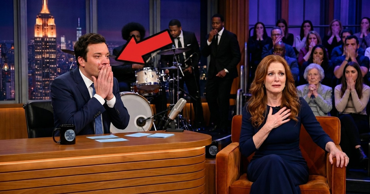 Jimmy Fallon STUNNED When Dolly Parton Suddenly Stops Singing After Seeing This Hidden Photo