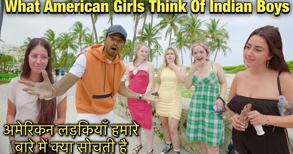 They Smell Good: What American Girls Think of Indian Guys on Miami Beach, Video thumbnail (max res)