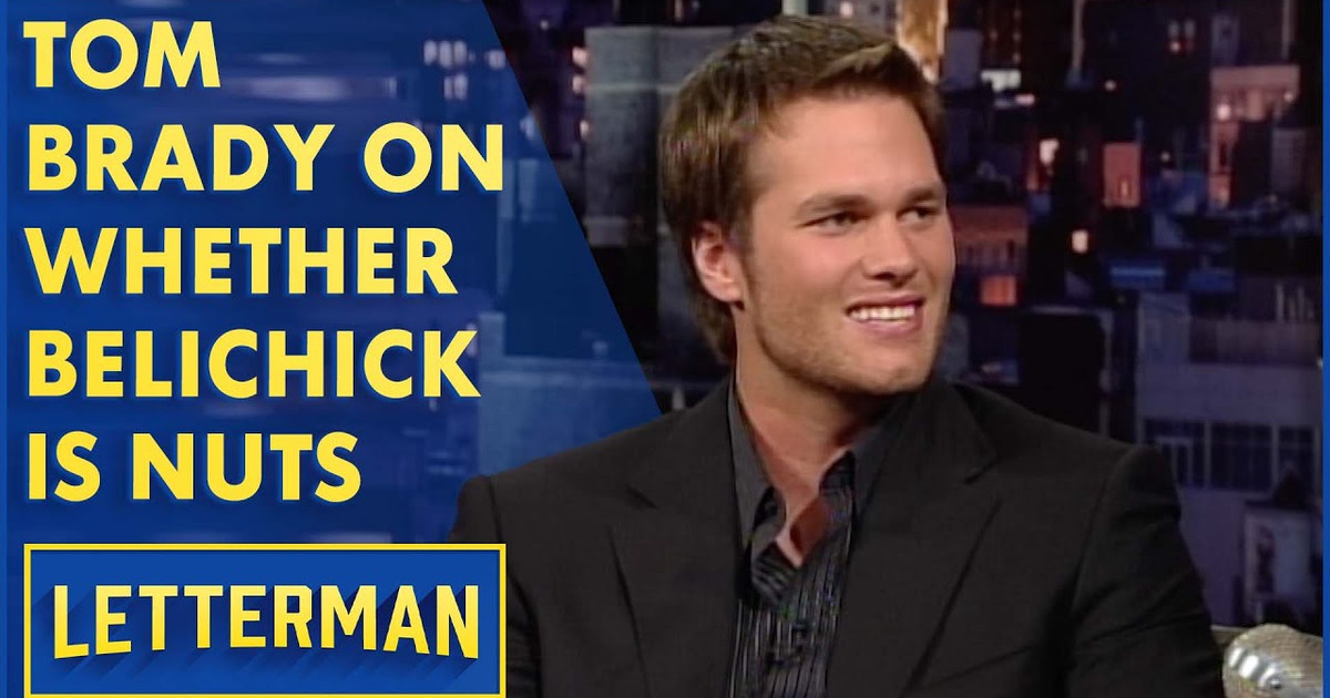 Tom Brady Answers The Question: Is Bill Belichick Nuts? | Letterman, Video thumbnail (max res)