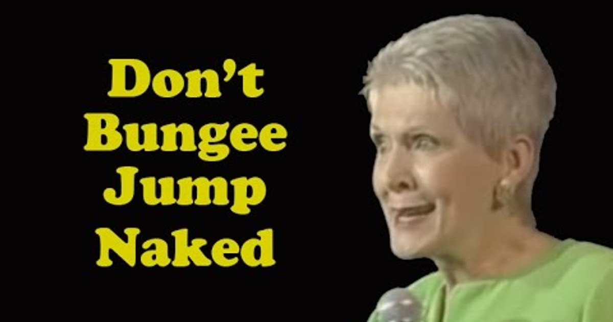 Why Visual Blocking Makes Jeanne Robertson's Bungee Jump Routine Pure Cinematographic Gold, Video thumbnail